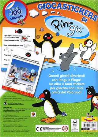 Giocastickers di Pingu. Con adesivi. Ediz. illustrata  - Libro Dami Editore 2013 | Libraccio.it