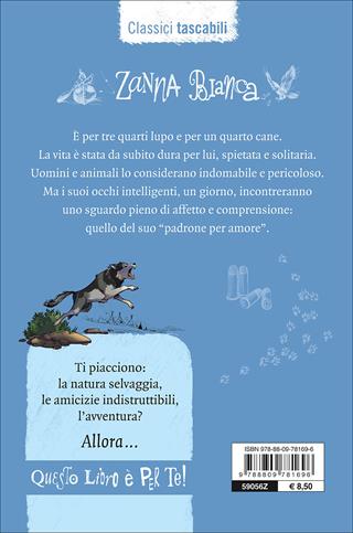 Zanna Bianca - Jack London - Libro Giunti Junior 2013, Classici tascabili | Libraccio.it
