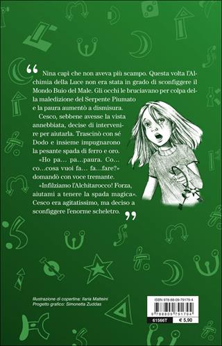 Nina e la maledizione del serpente piumato - Moony Witcher - Libro Giunti Junior 2014, Nina e la Sesta luna | Libraccio.it