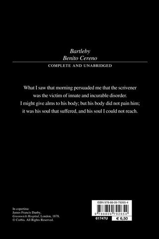 Bartleby. Benito Cereno - Herman Melville - Libro Giunti Editore 2014, Giunti classics | Libraccio.it