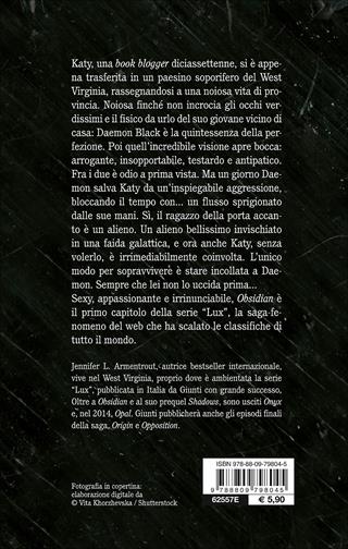 Obsidian - Jennifer L. Armentrout - Libro Giunti Editore 2014, Tascabili Giunti | Libraccio.it