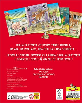 Fattoria. Con 4 puzzle - Tony Wolf, Anna Casalis - Libro Dami Editore 2016, Libri puzzle | Libraccio.it