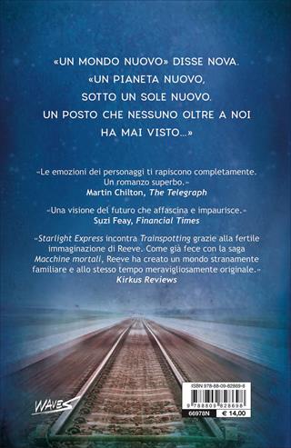 Treno espresso per l'universo - Philip Reeve - Libro Giunti Editore 2017, Waves | Libraccio.it
