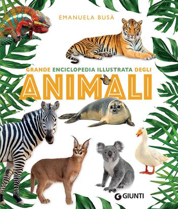 Grande enciclopedia illustrata degli animali - Emanuela Busà - Libro Giunti Editore 2019, Animali e natura | Libraccio.it
