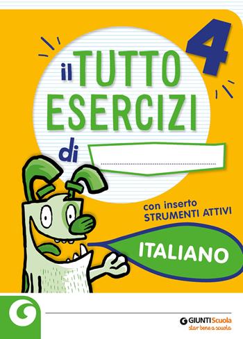 Tuttoesercizi. Italiano. Per la 4ª classe elementare  - Libro Giunti Scuola 2020 | Libraccio.it