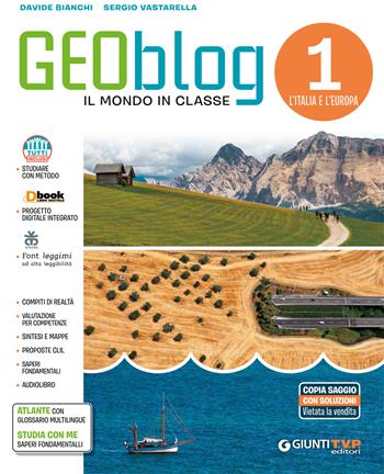 Geoblog. Con e-book. Con espansione online. Con libro: Regioni. Vol. 1 - Sergio Vastarella, Davide Bianchi - Libro Giunti T.V.P. 2017 | Libraccio.it