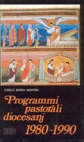 Programmi pastorali diocesani (1980-1990)
