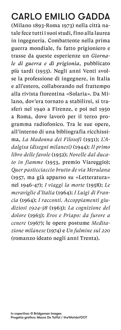 Quer pasticciaccio brutto de via Merulana (3 Volumi)