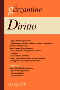 Diritto  - Libro Garzanti 2009, Le Garzantine | Libraccio.it
