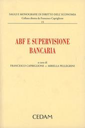 ABF e supervisione bancaria