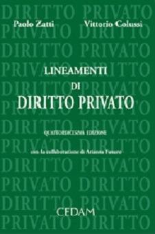 Lineamenti di diritto privato - Paolo Zatti, Vittorio Colussi - Libro CEDAM 2015 | Libraccio.it