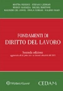 Fondamenti di diritto del lavoro  - Libro CEDAM 2015 | Libraccio.it