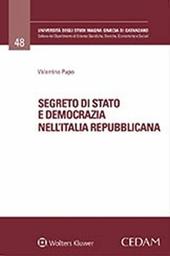 Segreto di Stato e democrazia nell'Italia repubblicana