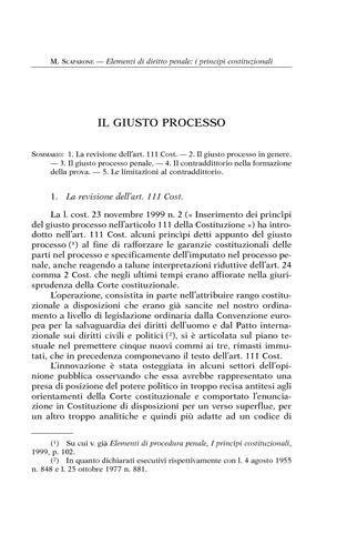 Elementi di procedura penale. Vol. 1: I principi costituzionali. - Metello Scaparone - Libro Giuffrè 1999 | Libraccio.it