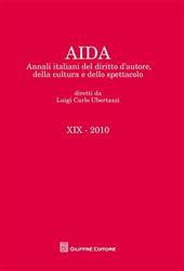 Aida. Annali italiani del diritto d'autore, della cultura e dello spettacolo (2010)