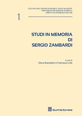 Studi in memoria di Sergio Zambardi
