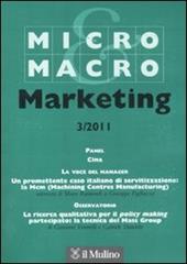 Micro & Macro Marketing (2011). Vol. 3