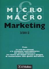 Micro & Macro Marketing (2012). Vol. 3