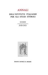 Annali dell'Istituto italiano per gli studi storici. Vol. 33