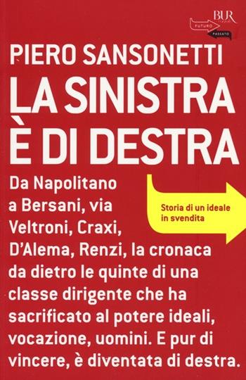 La sinistra è di destra - Piero Sansonetti - Libro Rizzoli 2013, BUR Futuropassato | Libraccio.it