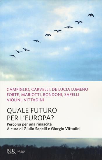 Quale futuro per l'Europa? Percorsi per una rinascita  - Libro Rizzoli 2014, BUR Saggi | Libraccio.it