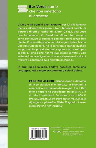 L'uomo del treno - Fabrizio Altieri - Libro Rizzoli 2022, BUR Ragazzi Verdi | Libraccio.it