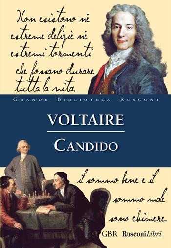Candido - Voltaire - Libro Rusconi Libri 2016, Grande biblioteca Rusconi | Libraccio.it