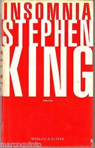 Insomnia - Stephen King - Libro Sperling & Kupfer 1995, Narrativa | Libraccio.it