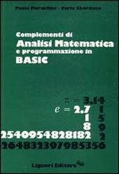 Complementi di analisi matematica e programmazione in Basic