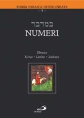 Numeri. Testo italiano, ebraico, greco e latino