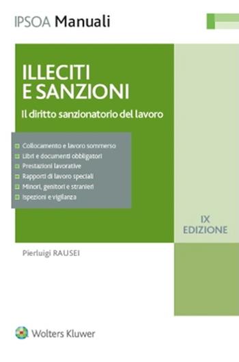 Illeciti e sanzioni - Pierluigi Rausei - Libro Ipsoa 2022, I manuali | Libraccio.it