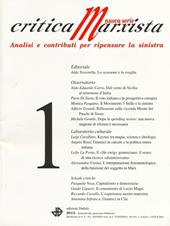 Critica marxista (2013). Vol. 1