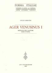 Ager Venusinus I. Mezzana del Cantore (IGM 175 II SE)