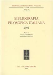 Bibliografia filosofica italiana (2001)