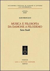 Musica e filosofia da Damone a Filodemo. Sette studi