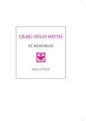 Craig Hugh Smyth. In memoriam