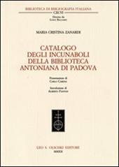 Catalogo degli incunaboli della Biblioteca Antoniana di Padova