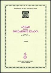 Annali della Fondazione Sciacca. Vol. 2