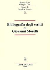 Bibliografia degli scritti di Giovanni Morelli