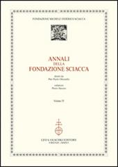 Annali della Fondazione Sciacca. Vol. 4