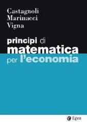 Principi di matematica per economia