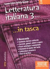 Letteratura italiana. Vol. 3: Il Novecento.