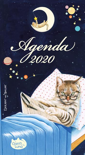 Il gatto e la luna. Agenda 2020 - Sara Giommoni - Libro Edizioni del Baldo 2019 | Libraccio.it