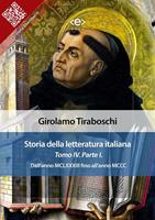   Storia della letteratura italiana. Vol. 4/1