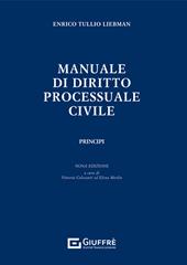 Manuale di diritto processuale civile. Principi