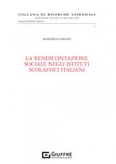 La rendicontazione sociale negli istituti scolastici italiani