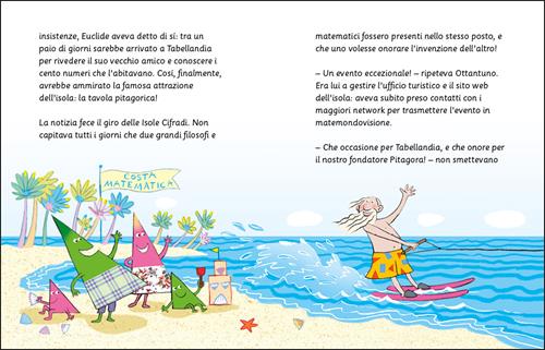 Un nemico per Pitagora. Avventure all'isola delle tabelline. Ediz. ad alta  leggibilità - Germano Pettarin, Jacopo Olivieri - Libro Emme Edizioni 2021,  Tre passi