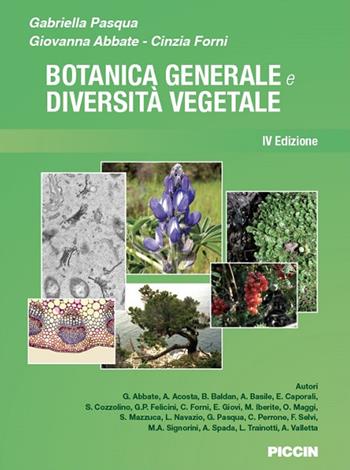 Botanica generale e diversità vegetale - Gabriella Pasqua, Giovanna Abbate, Cinzia Forni - Libro Piccin-Nuova Libraria 2019 | Libraccio.it