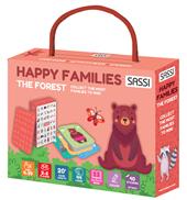 The forest. Happy families. Card games. Ediz. a colori. Con 44 Carte. Con 40 Adesivi