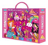 The princesses. Mega box arts & crafts. Con 6 3D models. Con 4 scenes